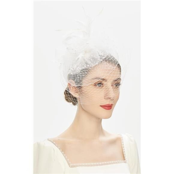 Kentucky Derby Fascinators for Women High Tea Party Hat Wedding Cocktail - Picture 8 of 12